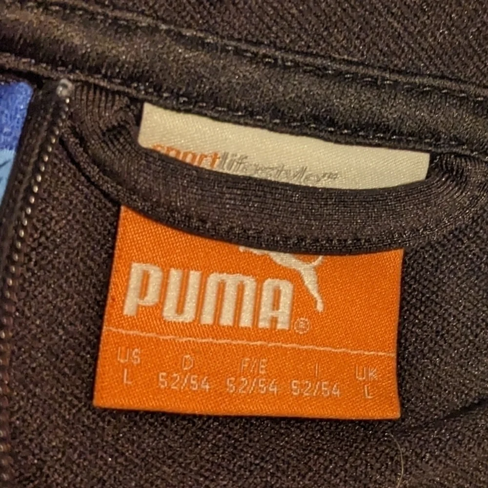 Puma athletic jacket with hood size L